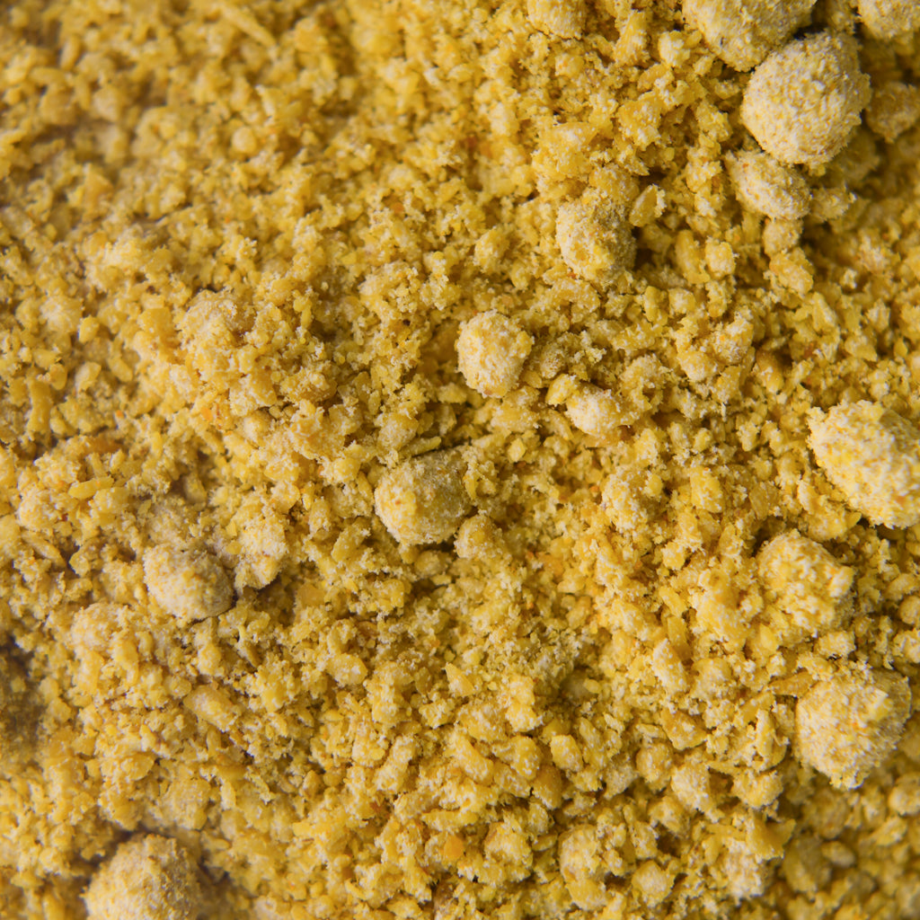 Close-up of "Anyanwu" Hyperpigmentation Scrub texture and yellowish color